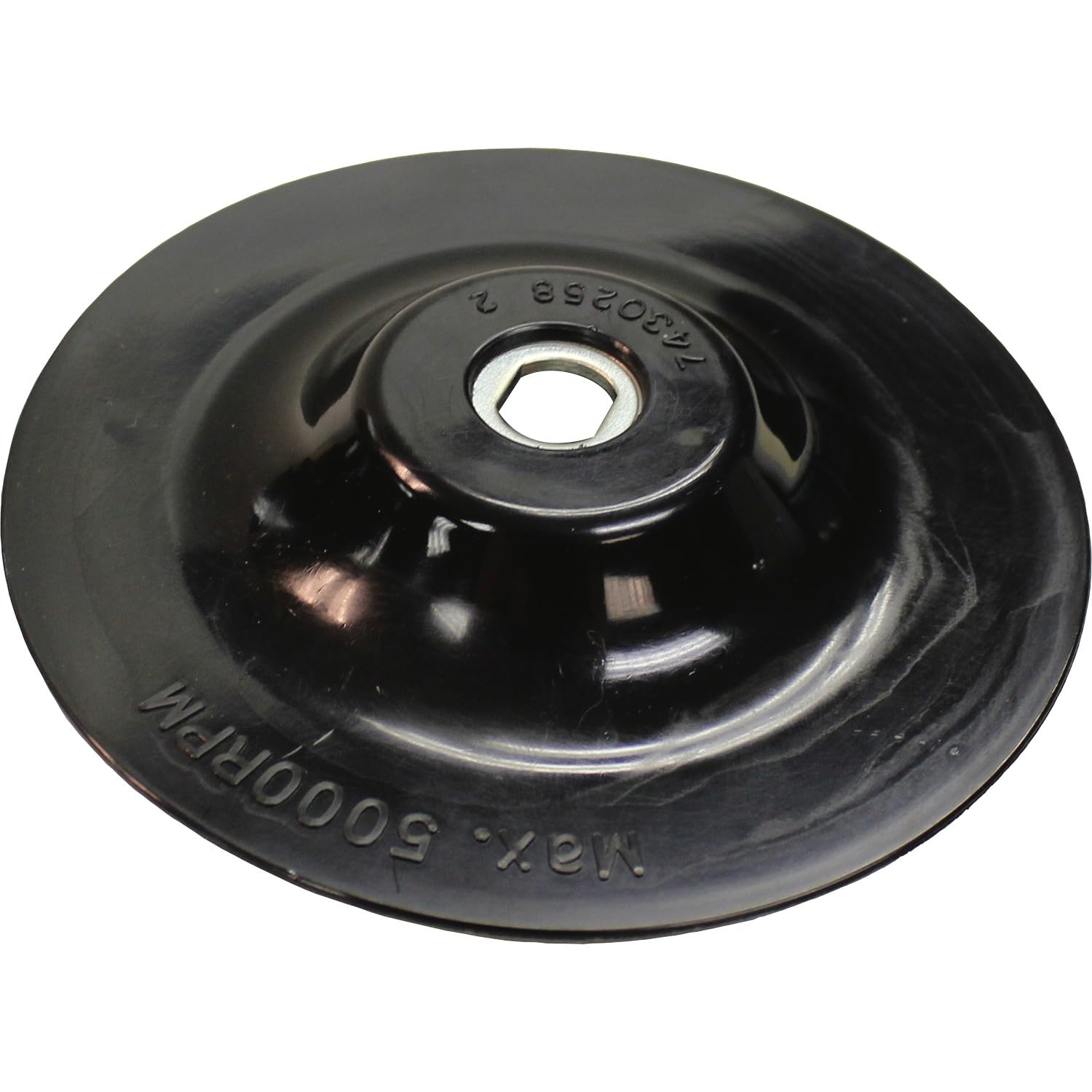 Makita 743025-8 5" Plastic Backing Pad, Black