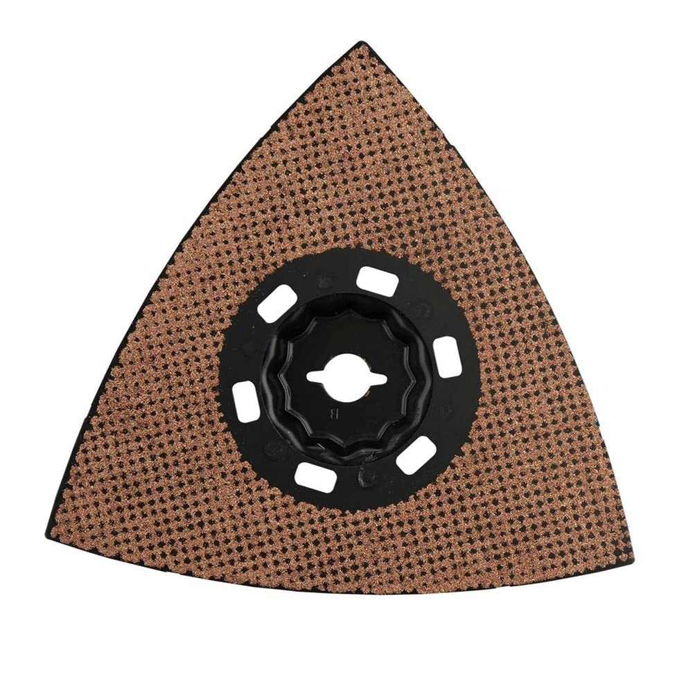 Makita E-08660 StarlockMax® Oscillating Multi-Tool 4-1/2" Tungsten Carbide 100 Grit Delta Triangle Sanding Pad