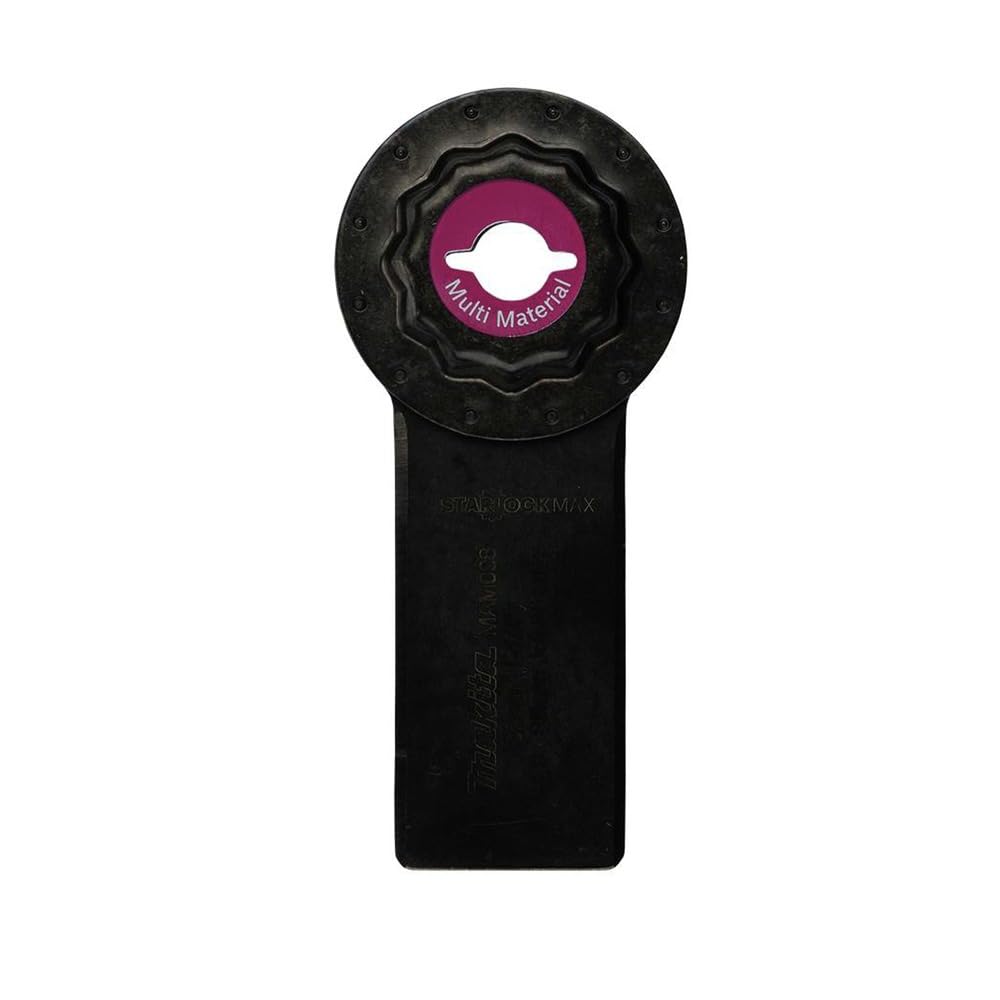 Makita E-08589 StarlockMax® Oscillating Multi-Tool High Carbon Steel Sealant Removal and Joint Cutter Blade