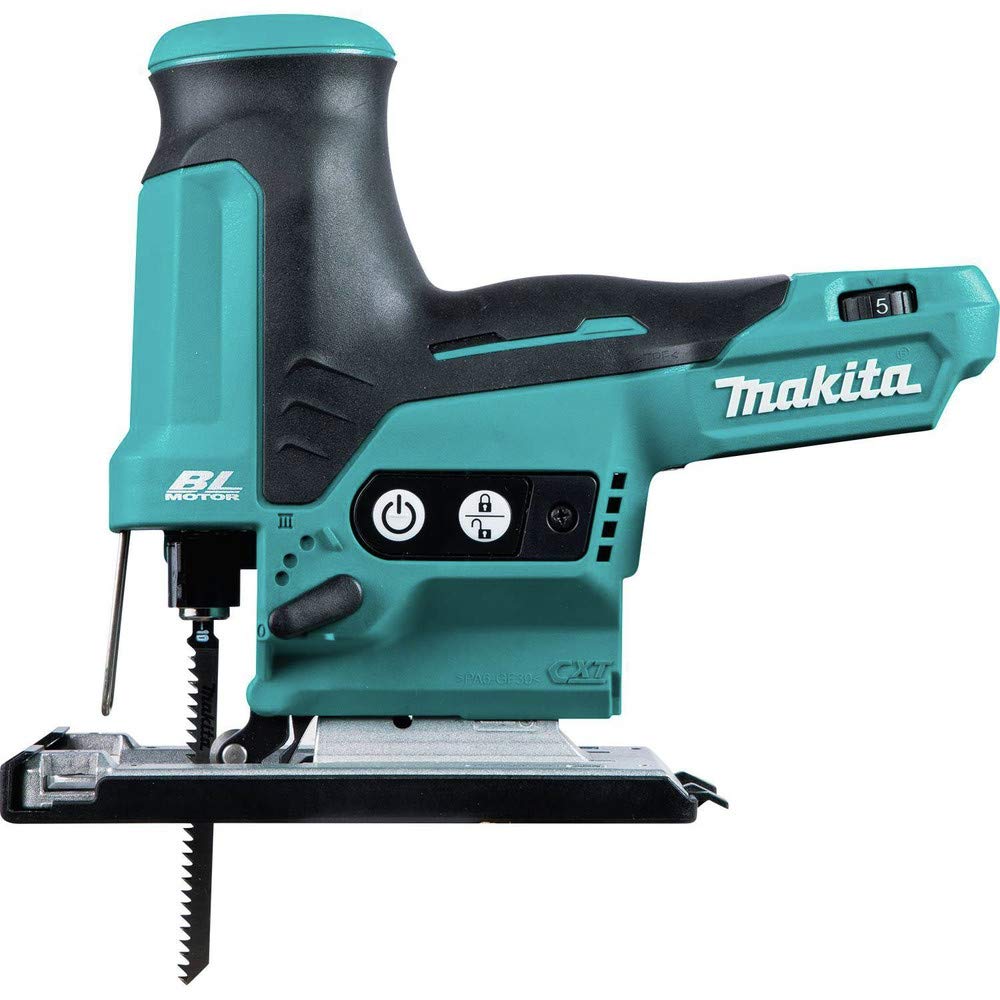 Makita VJ05Z 12V max CXT Lithium-Ion Brushless Cordless Barrel Grip Jig Saw, Tool Only