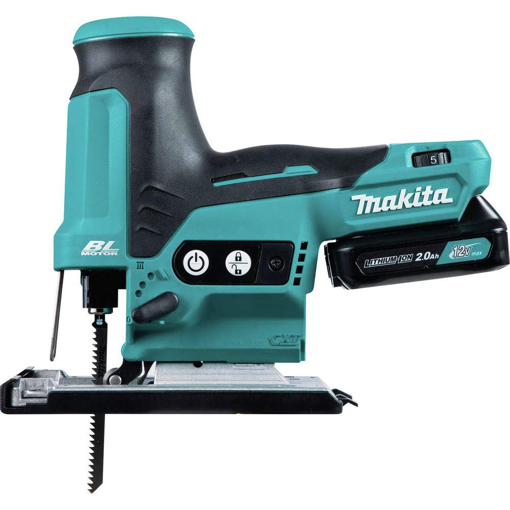 Makita VJ05R1J 2.0Ah 12V max CXT Lithium-Ion Brushless Cordless Barrel Grip Jig Saw Kit