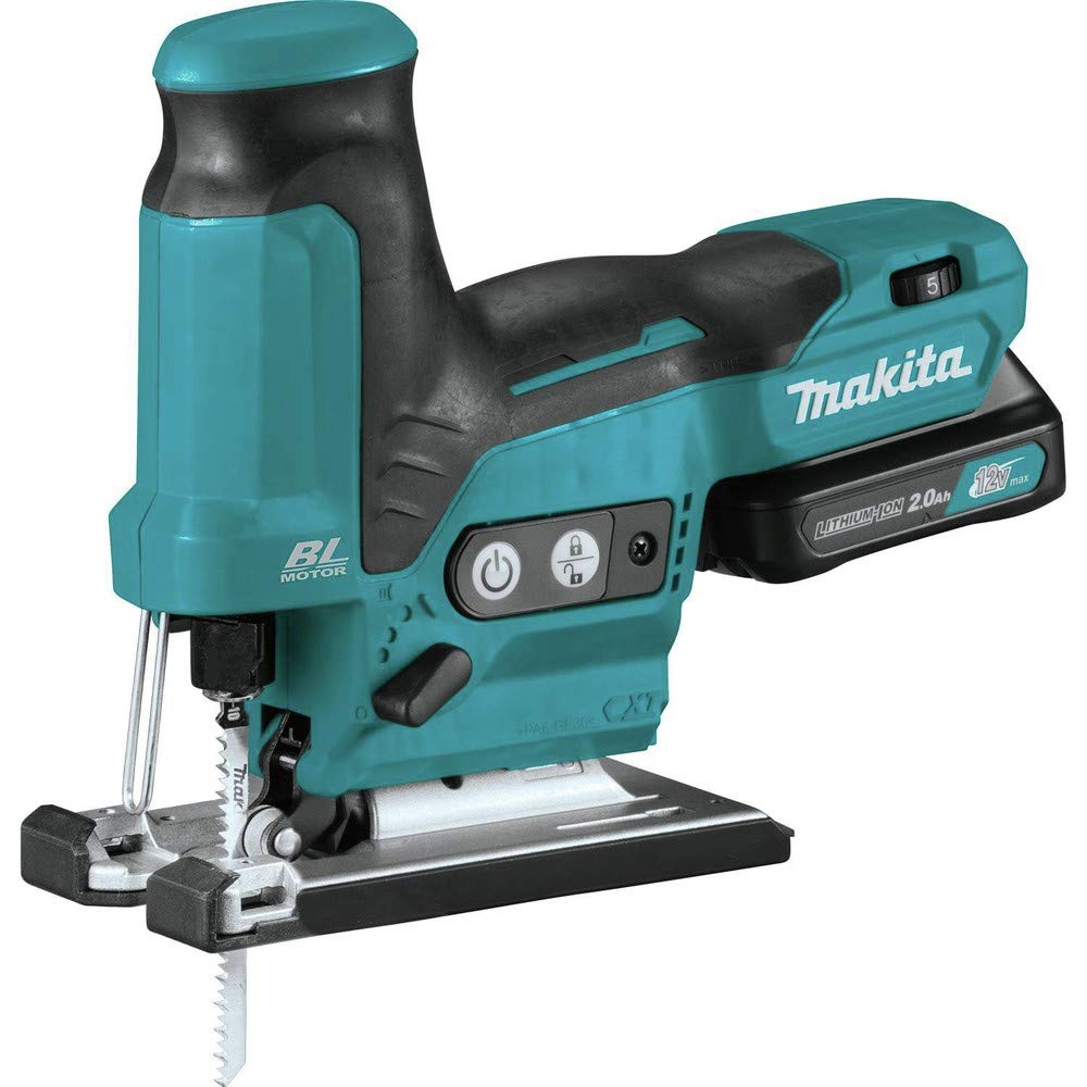 Makita VJ05R1J 2.0Ah 12V max CXT Lithium-Ion Brushless Cordless Barrel Grip Jig Saw Kit
