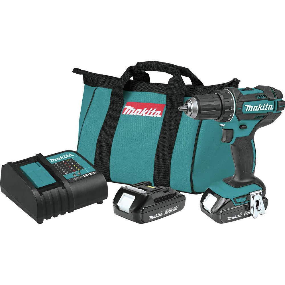 Makita XFD10SY 18V LXT® Lithium-Ion Compact Cordless 1/2" Driver-Drill Kit (1.5Ah)