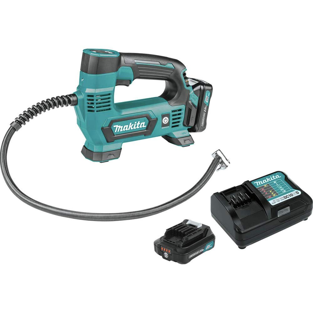 Makita MP100DWRX1 12V Max CXT Lithium-Ion Cordless Inflator Kit (2.0Ah)