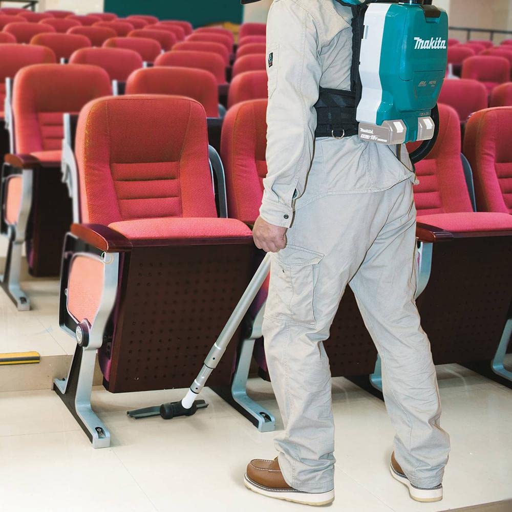 Makita XCV09Z 18V X2 LXT® Lithium-Ion (36V) Brushless Cordless 1/2 Gallon HEPA Filter Backpack Dry Vacuum, Tool Only
