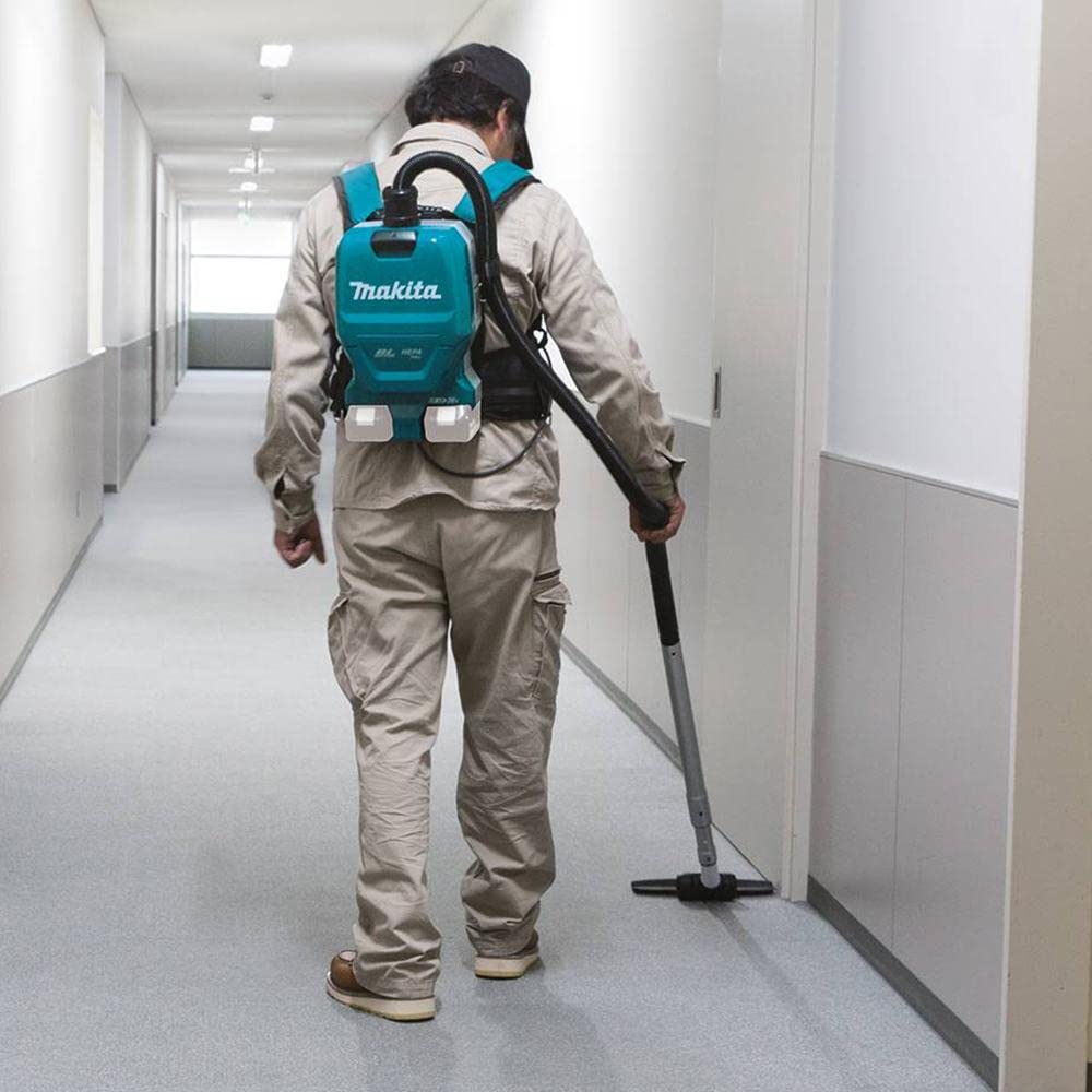 Makita XCV09Z 18V X2 LXT® Lithium-Ion (36V) Brushless Cordless 1/2 Gallon HEPA Filter Backpack Dry Vacuum, Tool Only
