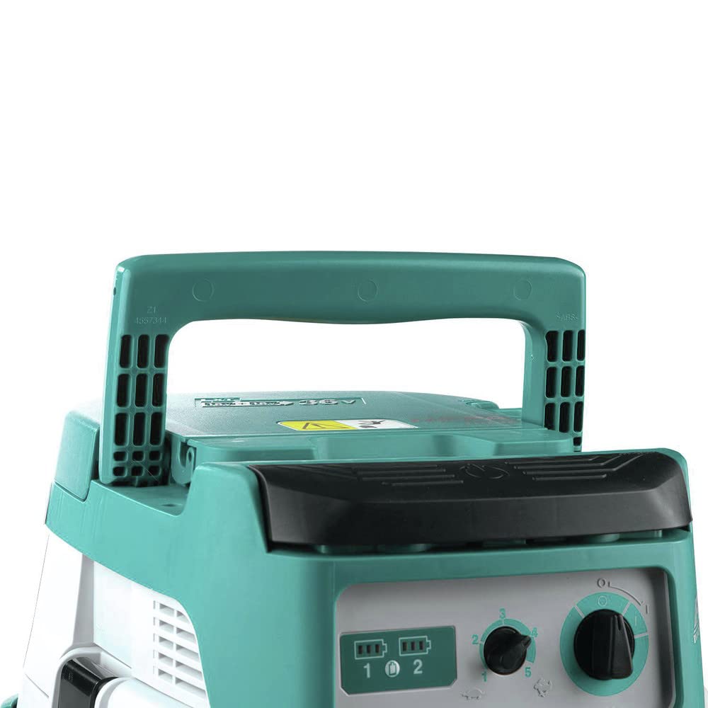 Makita XCV24ZX 36V (18V X2) LXT® Brushless 4 Gallon HEPA Filter Dry Dust Extractor, Tool Only