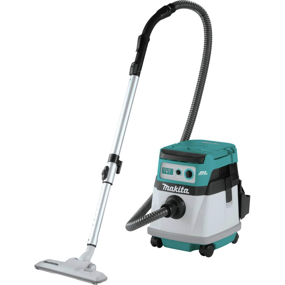 Makita XCV23Z 18V X2 (36V) LXT® Lithium-Ion Brushless Cordless 4 Gallon Wet/Dry Dust Extractor/Vacuum, Tool Only