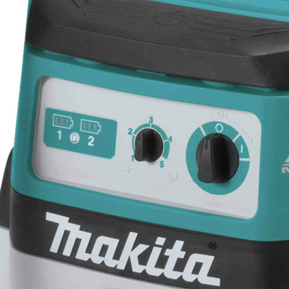Makita XCV23Z 18V X2 (36V) LXT® Lithium-Ion Brushless Cordless 4 Gallon Wet/Dry Dust Extractor/Vacuum, Tool Only