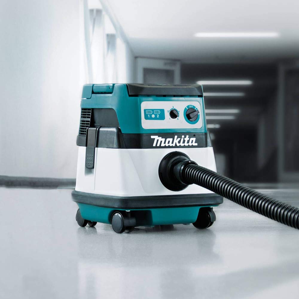 1220-makita-xcv06z-18v-x2-lxt-lithium-ion-brushless-cordless-2.1-gallon-wet-dry-dust-extractor-vacuum-tool-only-4.jpg Makita XCV06Z 18V X2 LXT Lithium-Ion Brushless Cordless 2.1 gallon Wet/Dry Dust Extractor/Vacuum - Tool Only