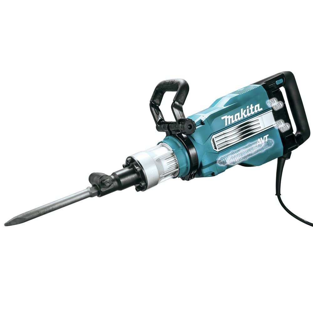 Makita HM1512 45 lb. AVT® Demolition Hammer, accepts 1-1/8" Hex bits