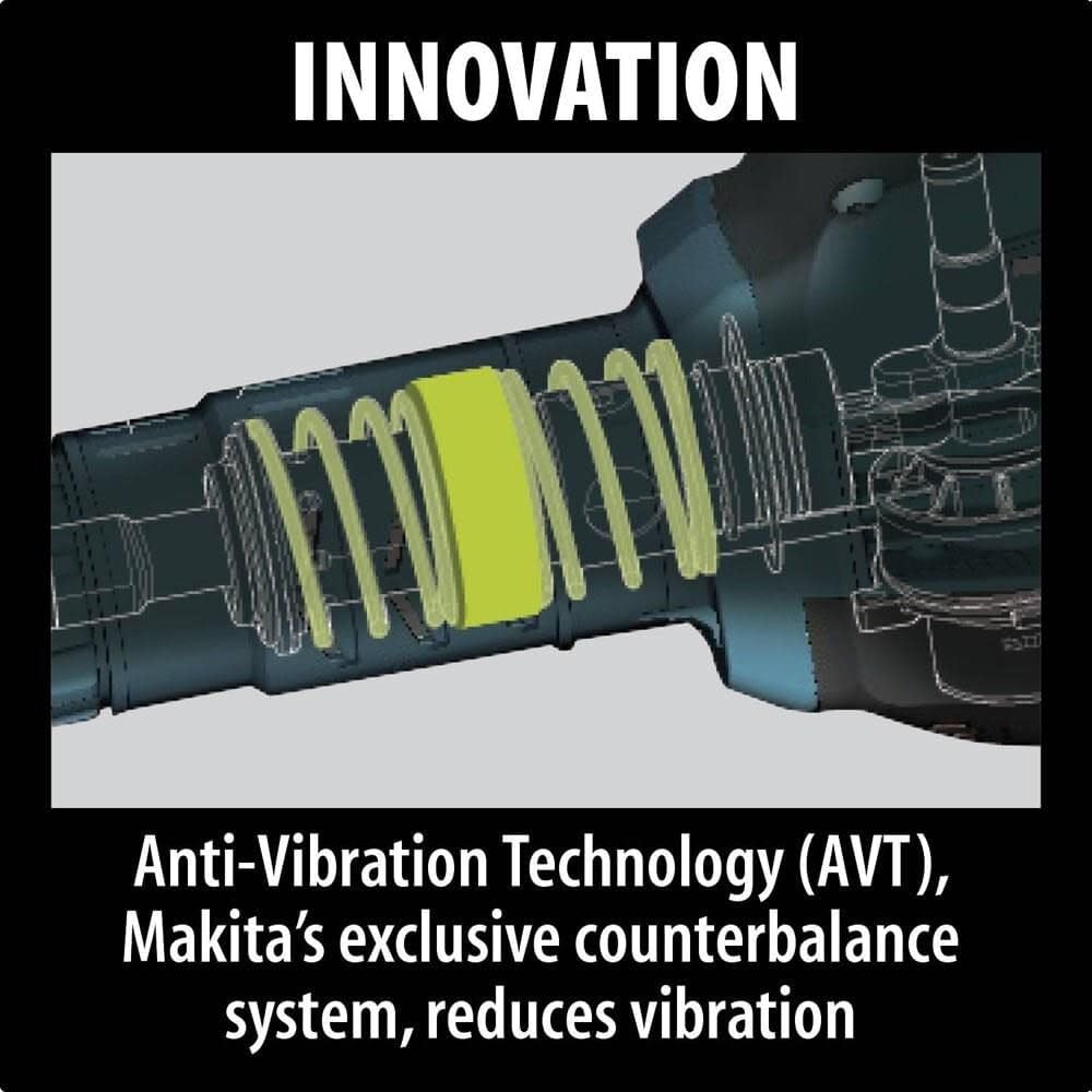 Makita HM1317CB 42 lb. AVT® Demolition Hammer, accepts 1-1/8" Hex bits