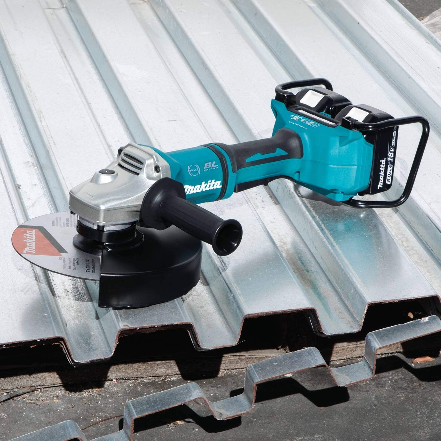 Makita XAG13PT1 18V x2 LXT (36V) Bl 9” Cut-Off/Angle Grinder Kit