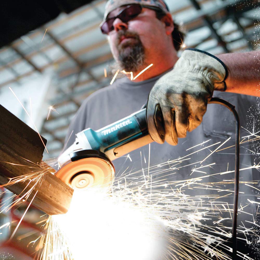 Makita 9564PC 4-1/2" SJS™ High-Power Paddle Switch Angle Grinder