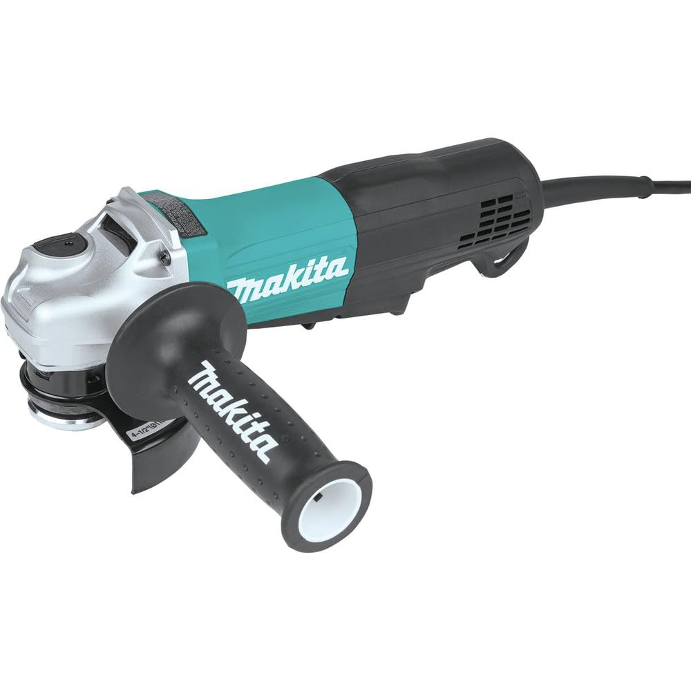 Makita GA4553R 4-1/2" Paddle Switch Angle Grinder, with Non-Removable Guard