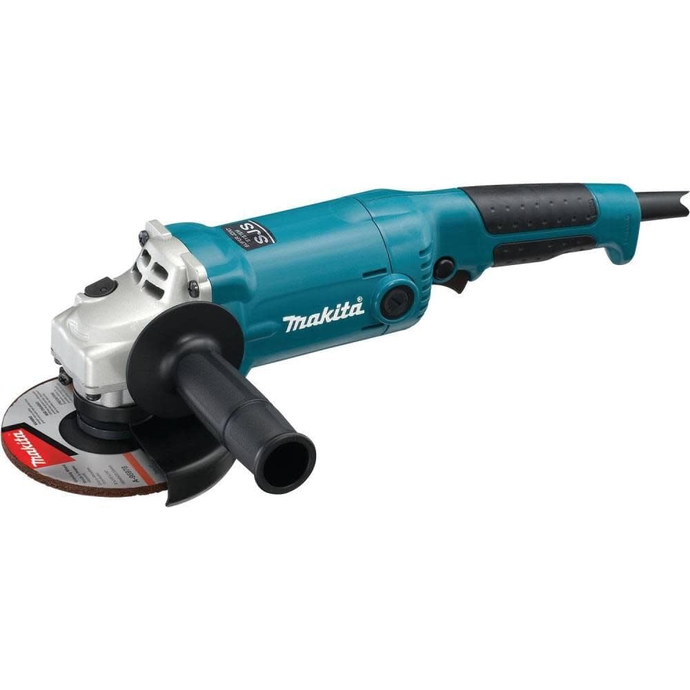 Makita GA6020YX1 6" SJS 10.5 Amp 10000 rpm AC/DC Lock-Off Cut-Off/Angle Grinder, 5/8"-11"