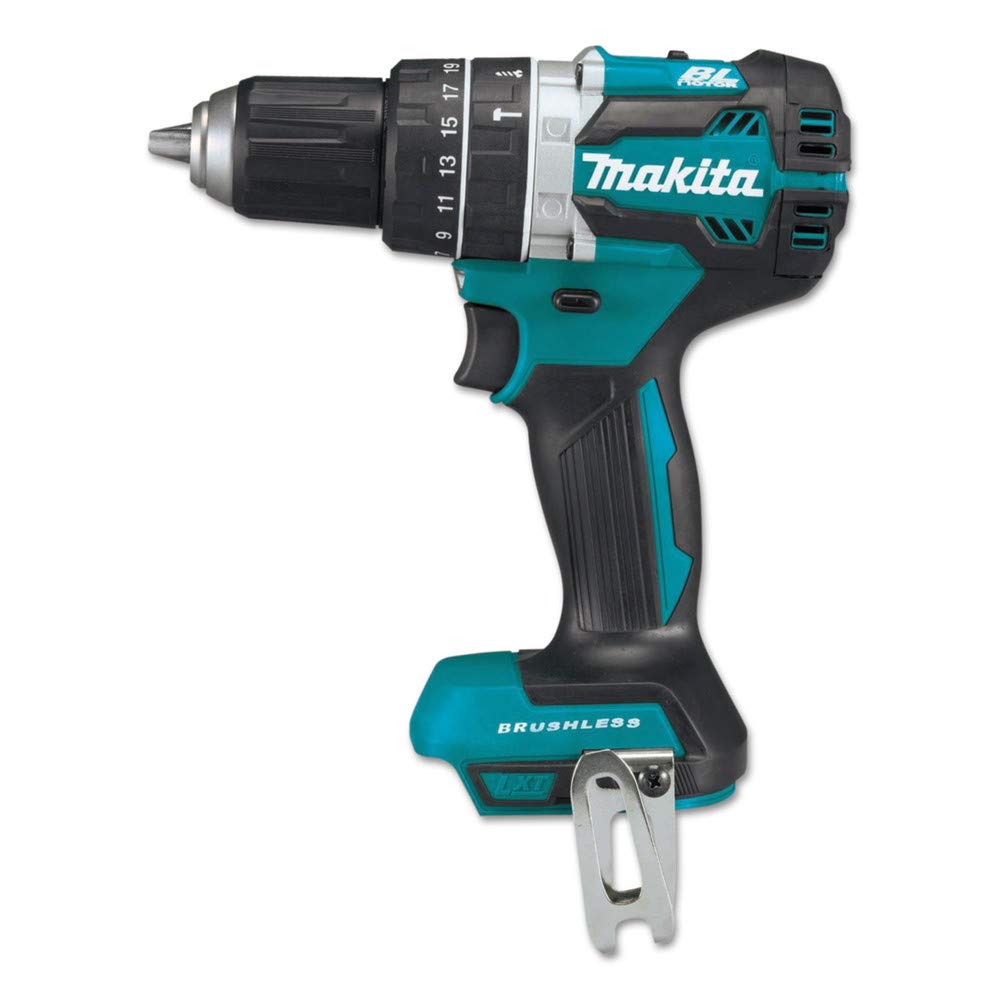 Makita XPH12Z 18V LXT Lithium-Ion Compact Brushless Cordless 1/2" Hammer Driver-Drill, Tool Only