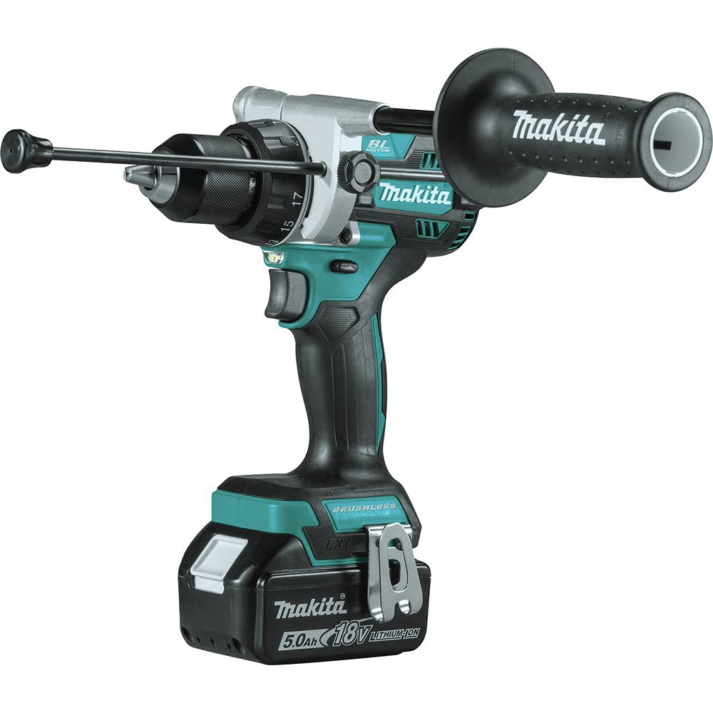 Makita XPH14T 18V LXT® Lithium-Ion Brushless Cordless 1/2" Hammer Driver-Drill Kit (5.0Ah)