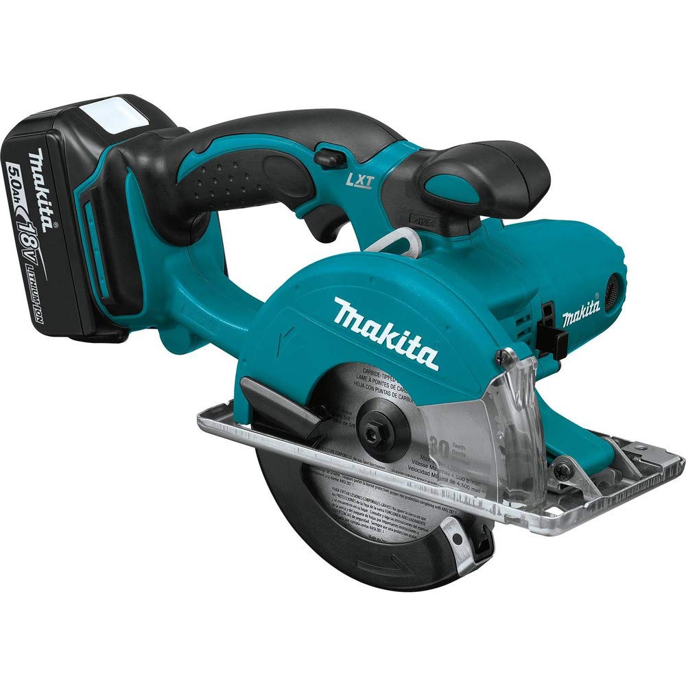 Makita XSC01T 18V LXT Lithium-Ion Cordless 5-3/8" Metal Cutting Saw Kit (5.0Ah)