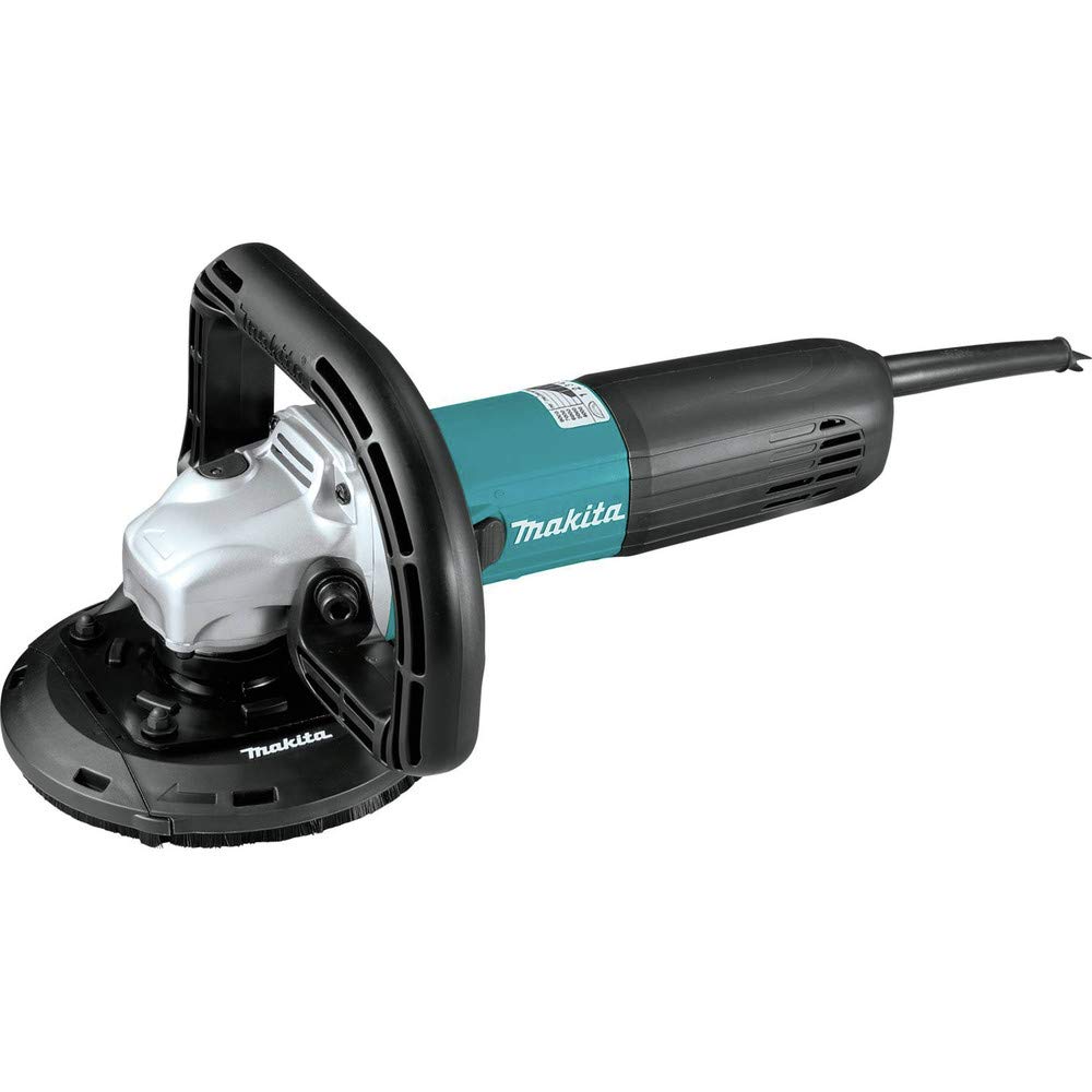 Makita PC5010CX1 5" SJS™II Compact Concrete Planer with Dust Extraction Shroud and Diamond Cup Wheel