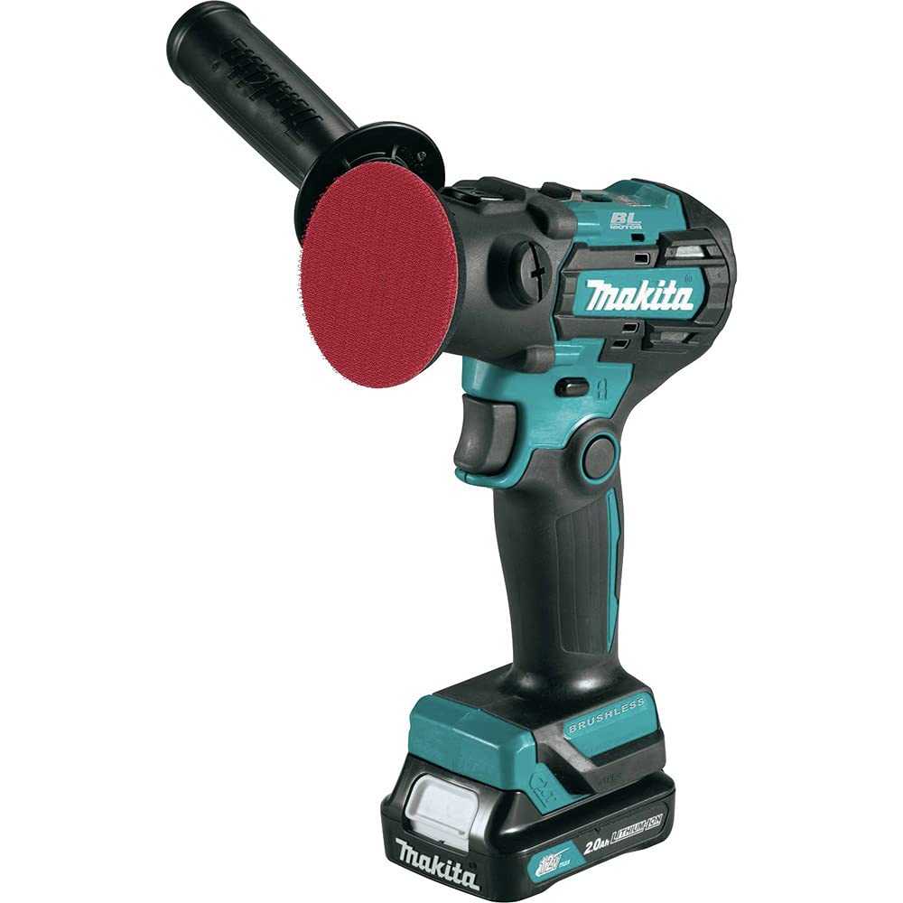 Makita VP01R1 12V max CXT® Lithium‑Ion Brushless 3" Polisher / 2" Sander Kit (2.0Ah)