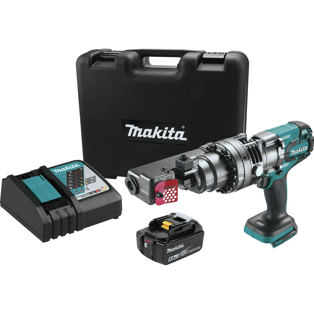 Makita XCS04T1 18V LXT® Lithium-Ion Brushless Cordless Rebar Cutter Kit (5.0Ah)