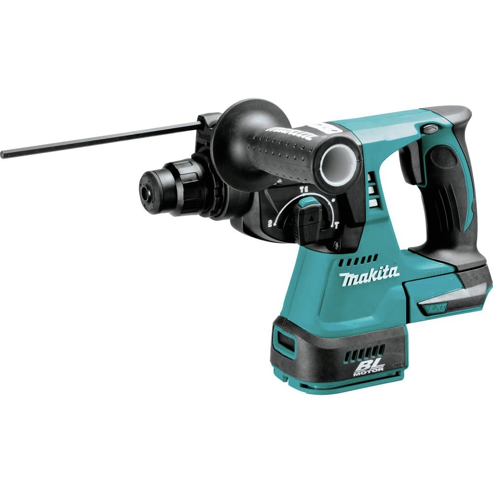Makita XRH01Z 18V LXT Lithium-Ion Brushless Cordless 1-Inch Rotary Hammer Accepts SDS-PLUS Bits