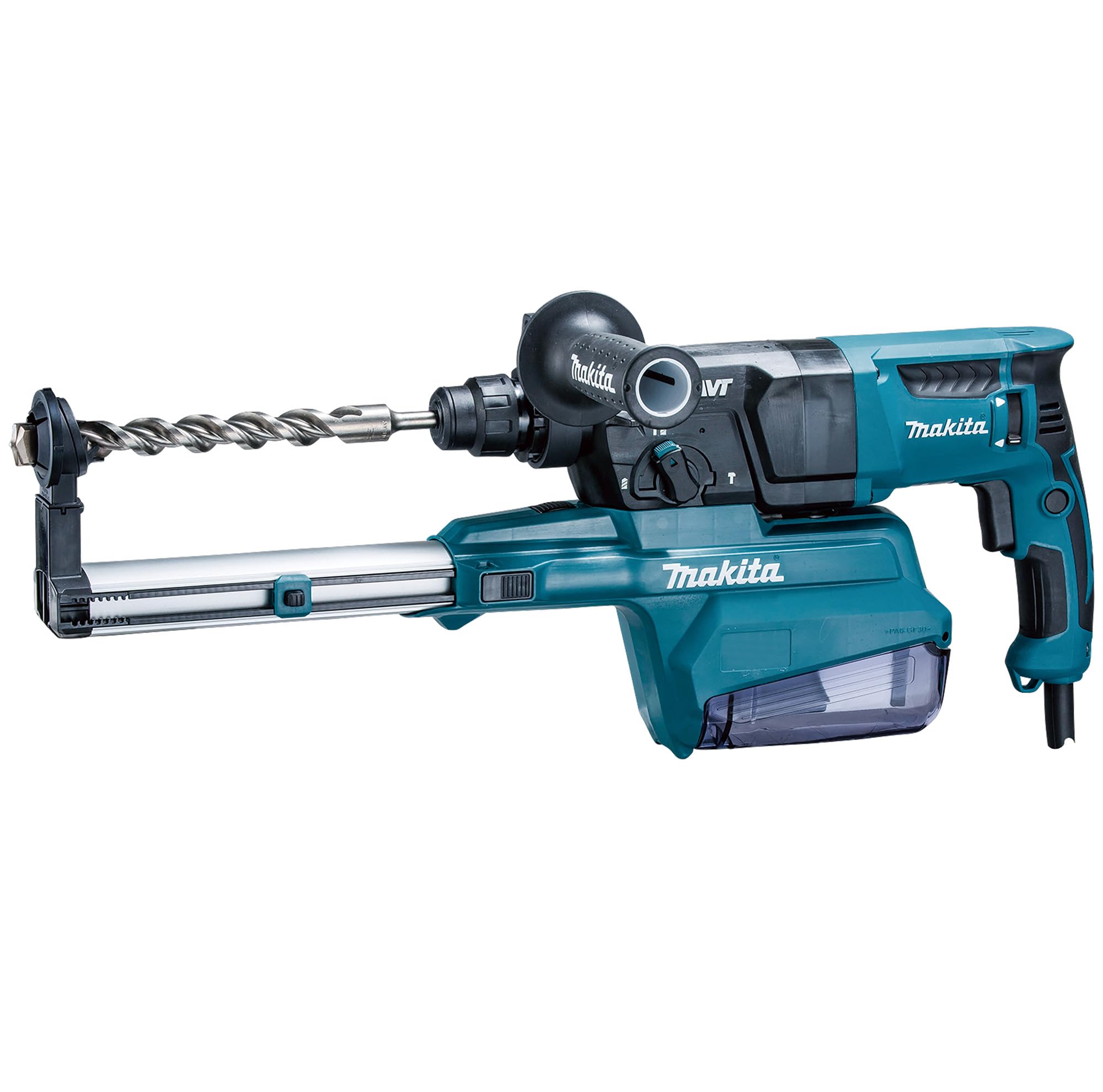 Makita HR2651 1" AVT Rotary Hammer, Accepts Sds-Plus Bits, w/Hepa Dust Extractor (Pistol-Grip)