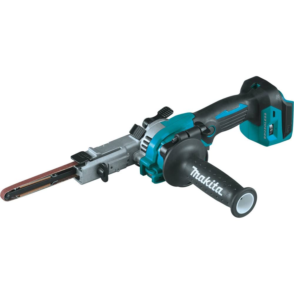 Makita XSB01Z 18V LXT® Lithium-Ion Brushless Cordless 3/8" x 21" Detail Belt Sander, Tool Only