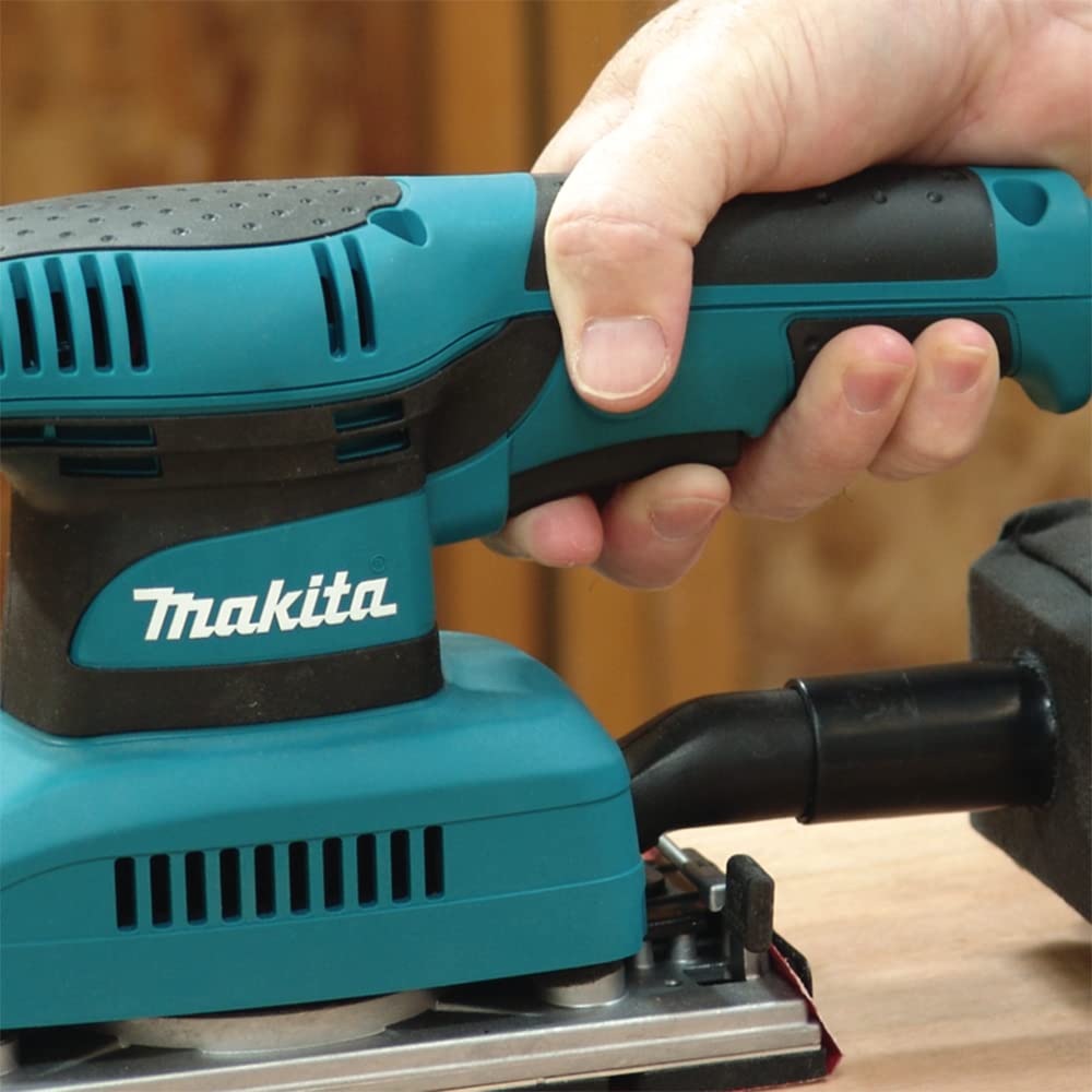 1646-makita-sheet-finishing-sander-1-3-in-1.7-a-teal-bo3710-4.jpg Makita Sheet Finishing Sander, 1/3 In, 1.7 A, Teal (BO3710)