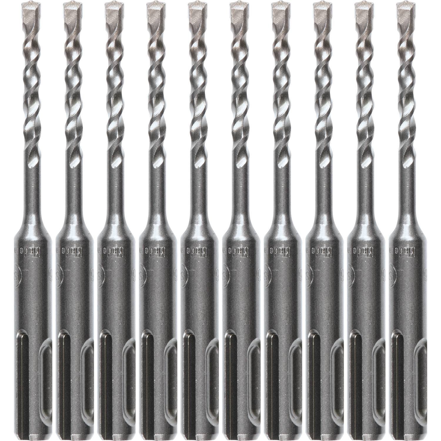 Makita B-60866 3/16" x 4" SDS-Plus Bit, 2-Cutter, 10/Pk