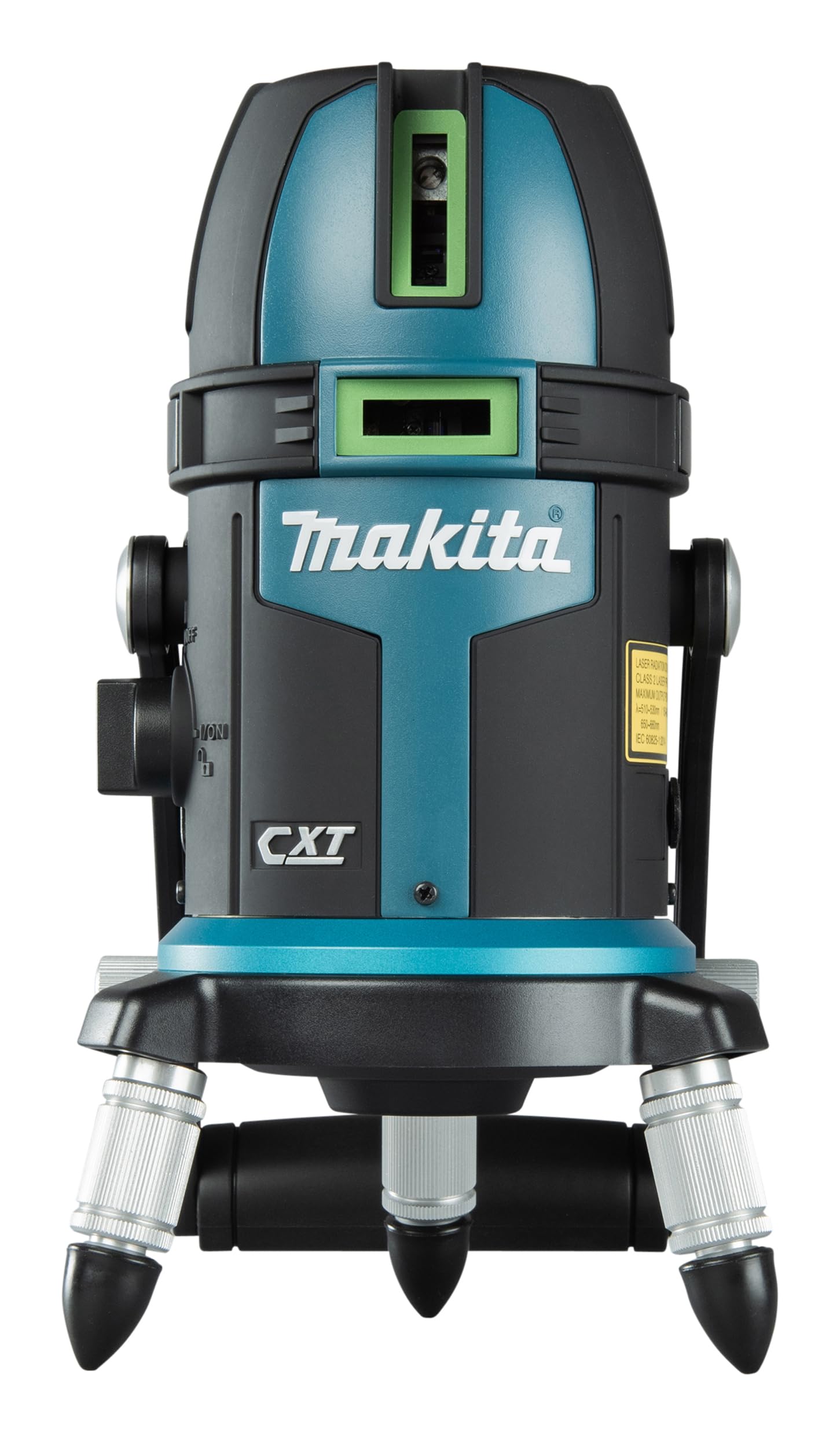 Makita SK209GDZ 12V max CXT Lithium-Ion Cordless Self-Leveling Multi-Line/Plumb Point Green Beam Laser, Tool Only