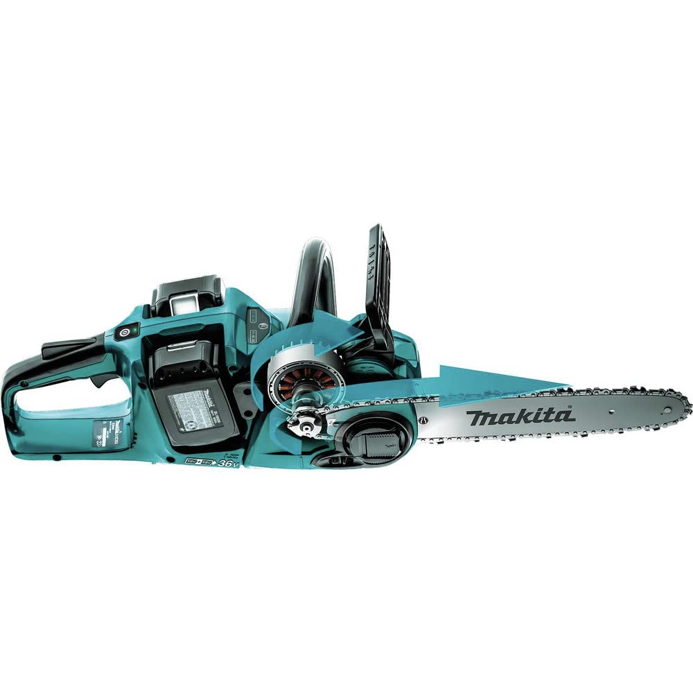 1807-makita-xcu04pt1-36v-18v-x2-lxt-brushless-16-chain-saw-kit-with-4-batteries-5.0ah-3.jpg Makita XCU04PT1 36V (18V X2) LXT® Brushless 16" Chain Saw Kit with 4 Batteries (5.0Ah)