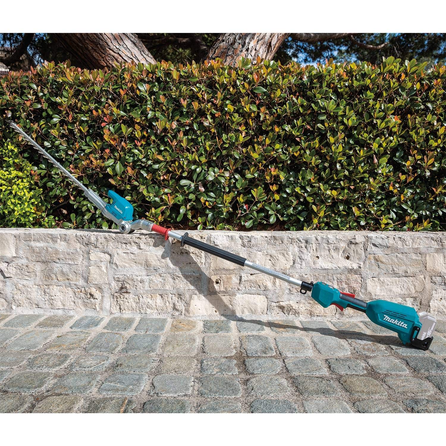 Makita XNU01Z Lithium-Ion Brushless Cordless, Tool Only 18V LXT 20" Articulating Pole Hedge Trimmer, Teal