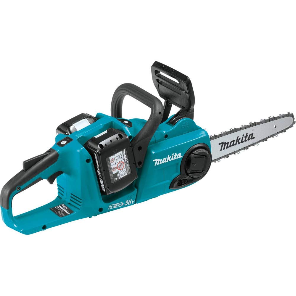 1870-makita-xcu03pt1-18v-x2-36v-lxt-lithium-ion-brushless-cordless-14-chain-saw-kit-with-4-batteries-5.0ah-3.jpg Makita XCU03PT1 18V X2 (36V) LXT Lithium-Ion Brushless Cordless 14" Chain Saw Kit with, 4 Batteries (5.0Ah)