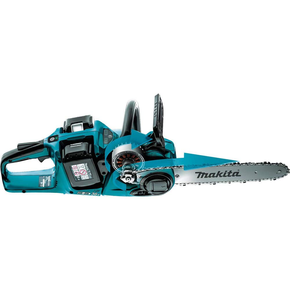 1870-makita-xcu03pt1-18v-x2-36v-lxt-lithium-ion-brushless-cordless-14-chain-saw-kit-with-4-batteries-5.0ah-4.jpg Makita XCU03PT1 18V X2 (36V) LXT Lithium-Ion Brushless Cordless 14" Chain Saw Kit with, 4 Batteries (5.0Ah)