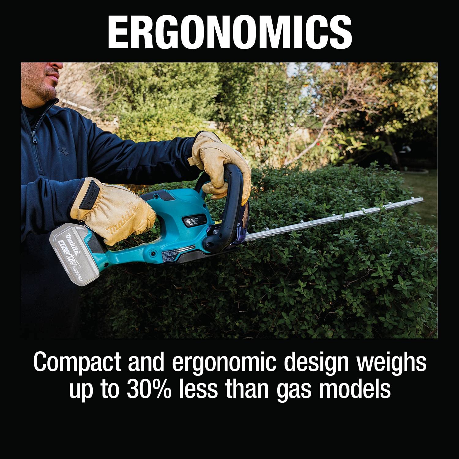 1900-makita-xhu10z-18v-lxt-lithium-ion-cordless-24-hedge-trimmer-tool-only-7.jpg Makita XHU10Z 18V LXT Lithium-Ion Cordless 24" Hedge Trimmer, Tool Only