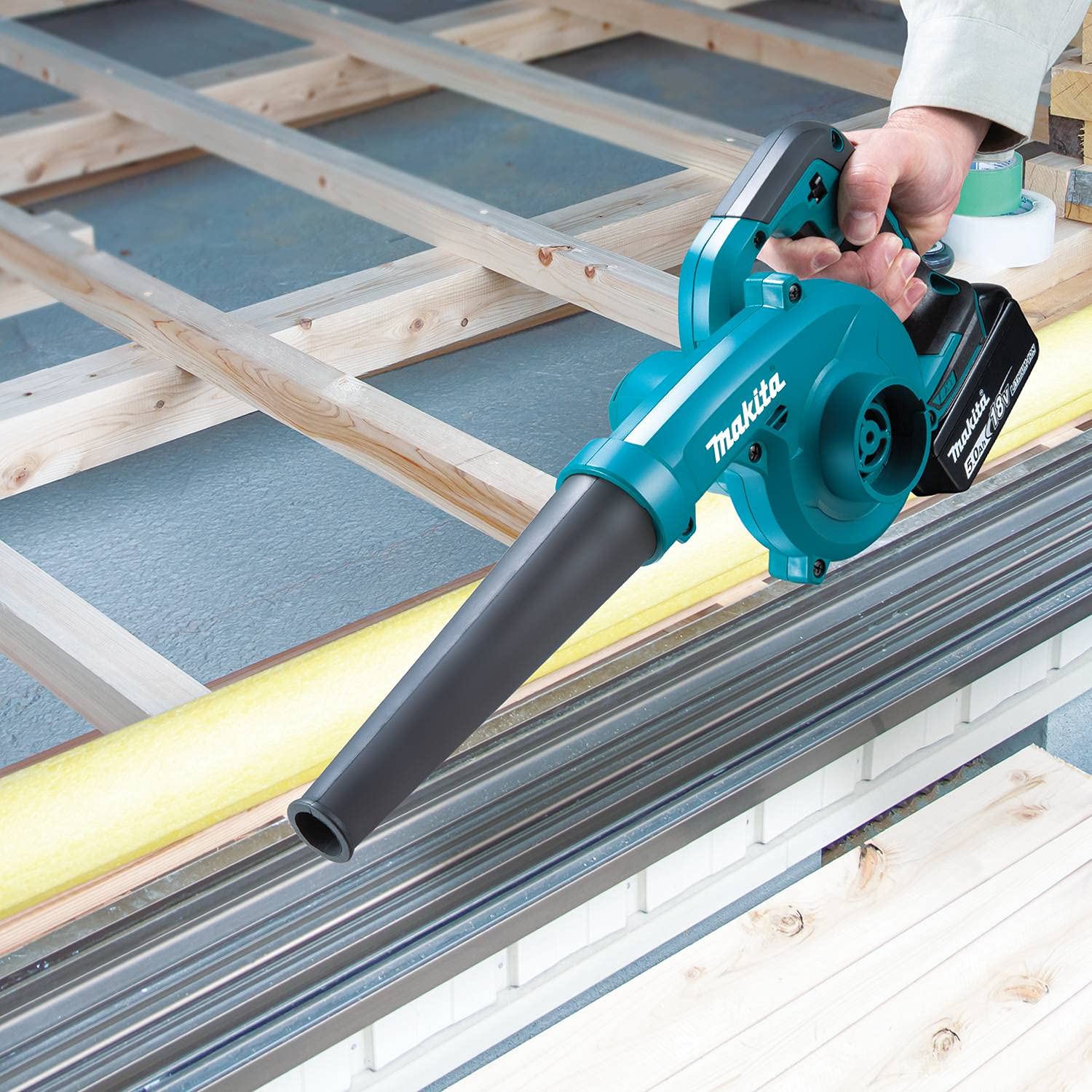 Makita XBU05ST1 18V LXT® Lithium-Ion Cordless Blower Kit (5.0Ah) Teal