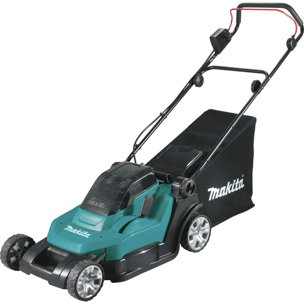 Makita XML05PT 36V (18V X2) LXT® 17" Residential Lawn Mower Kit (5.0Ah)