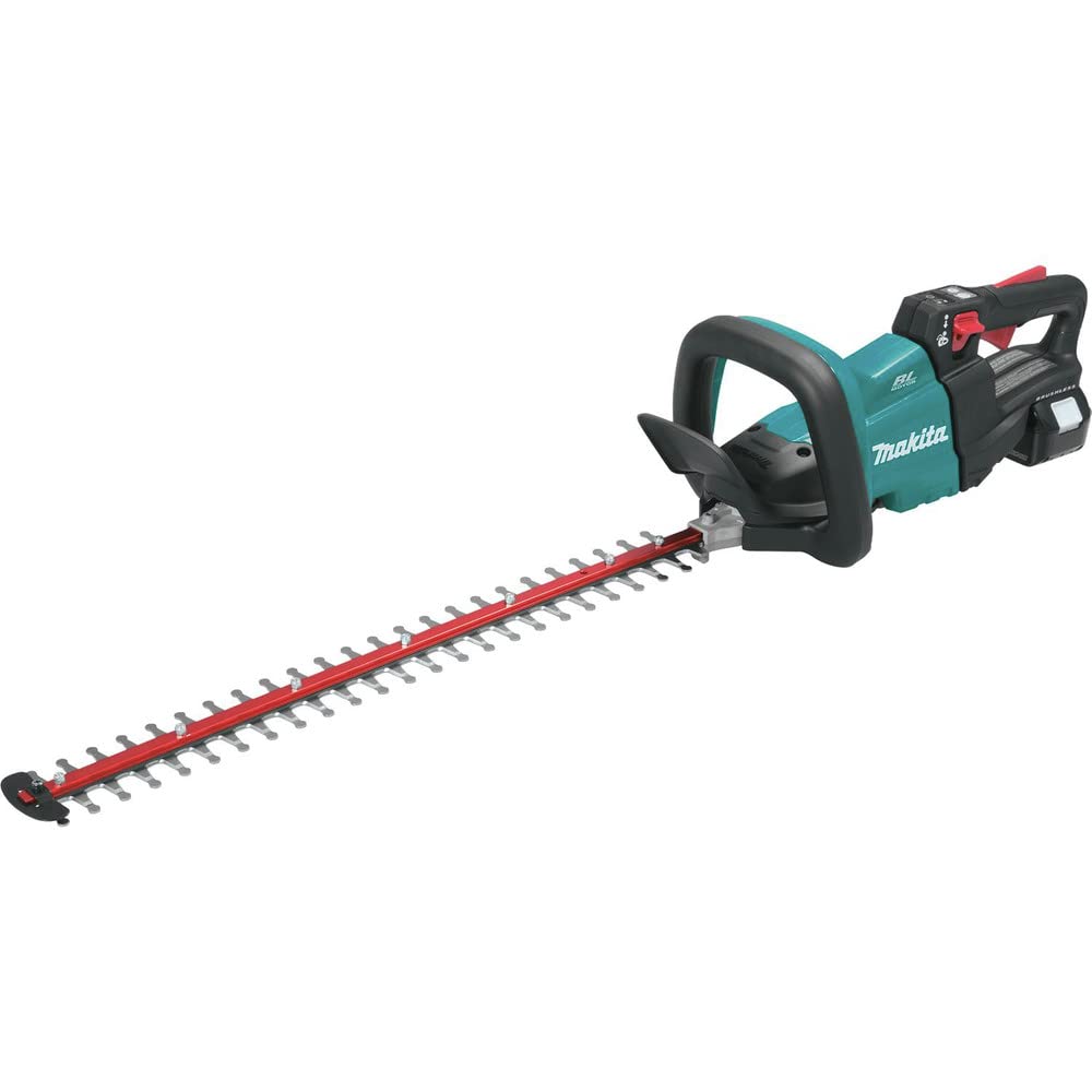 Makita XHU07T 18V LXT Lithium-Ion Brushless Cordless 24" Hedge Trimmer Kit (5.0Ah),Teal