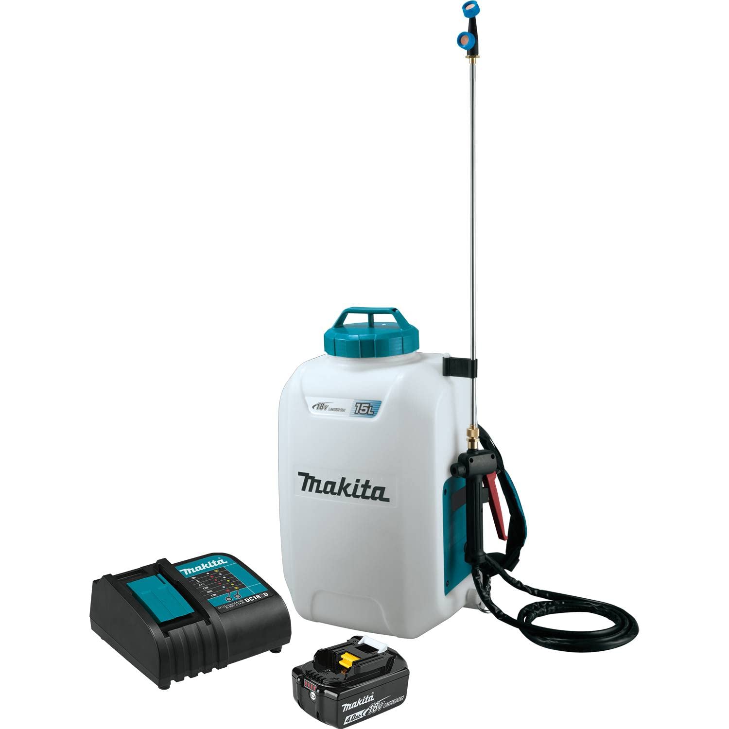 Makita XSU02SM1 18V LXT® Lithium-Ion Cordless 4 Gallon Backpack Sprayer Kit (4.0Ah)