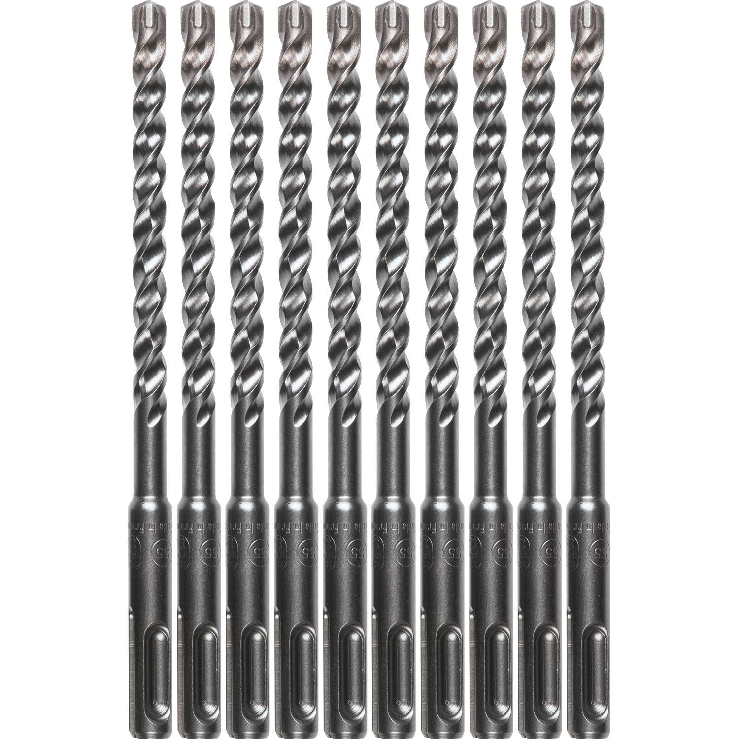 Makita B-61248 5/16" x 6" SDS-Plus Bit, 3-Cutter, 10/Pk