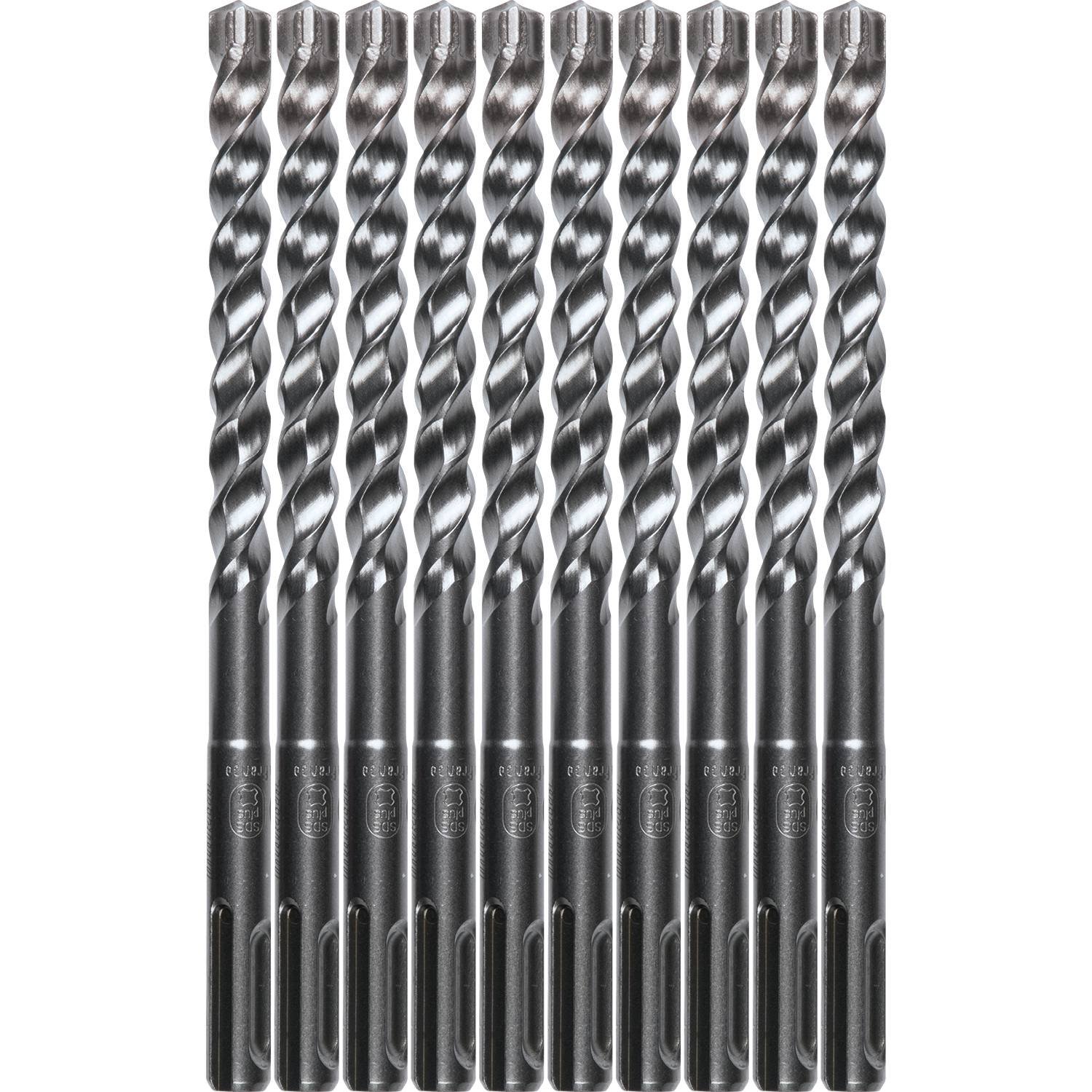 Makita B-61254 3/8" x 6" SDS-Plus Bit, 3-Cutter, 10/Pk