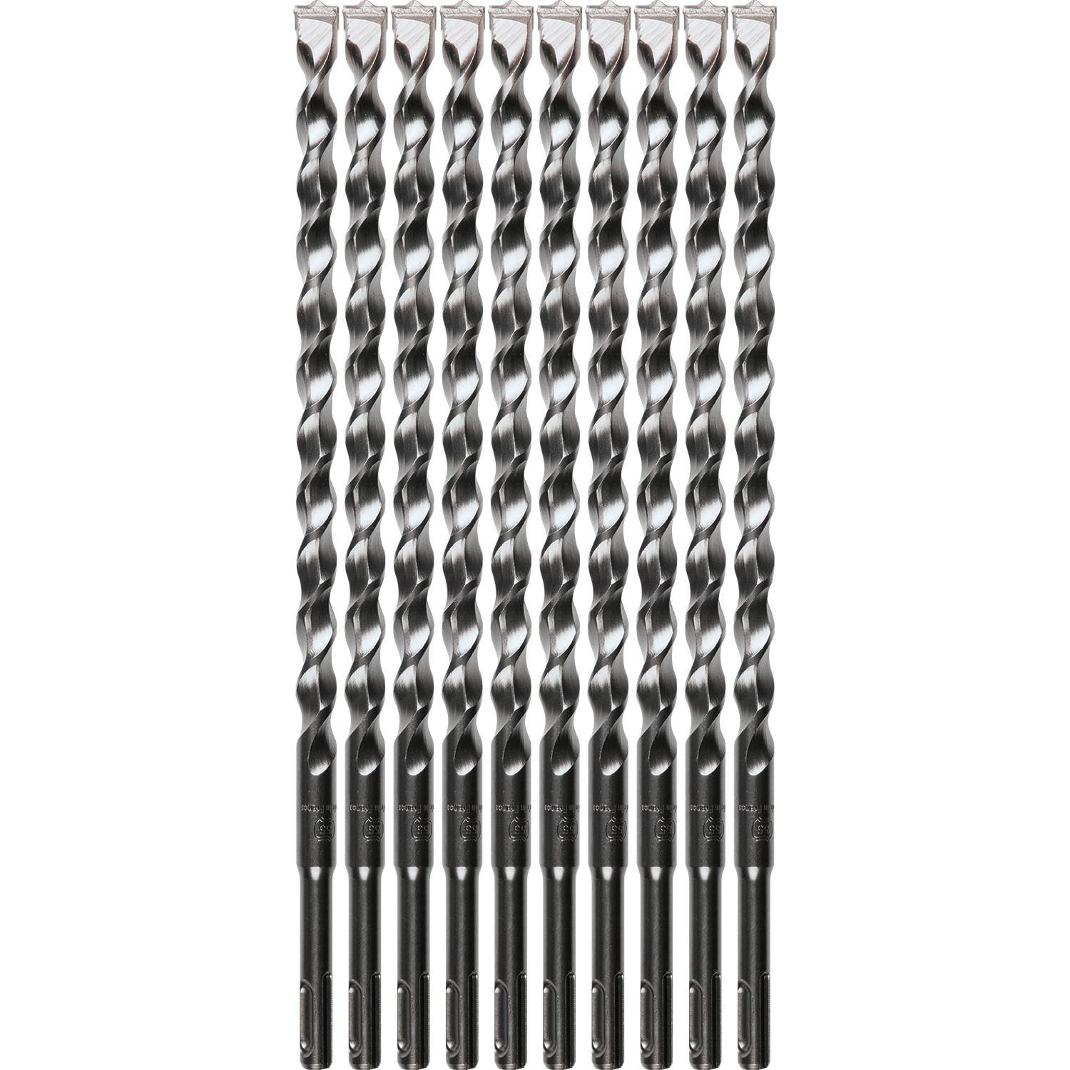 Makita B-60947 1/2" x 12" SDS-Plus Bit, 2-Cutter, 10/Pk