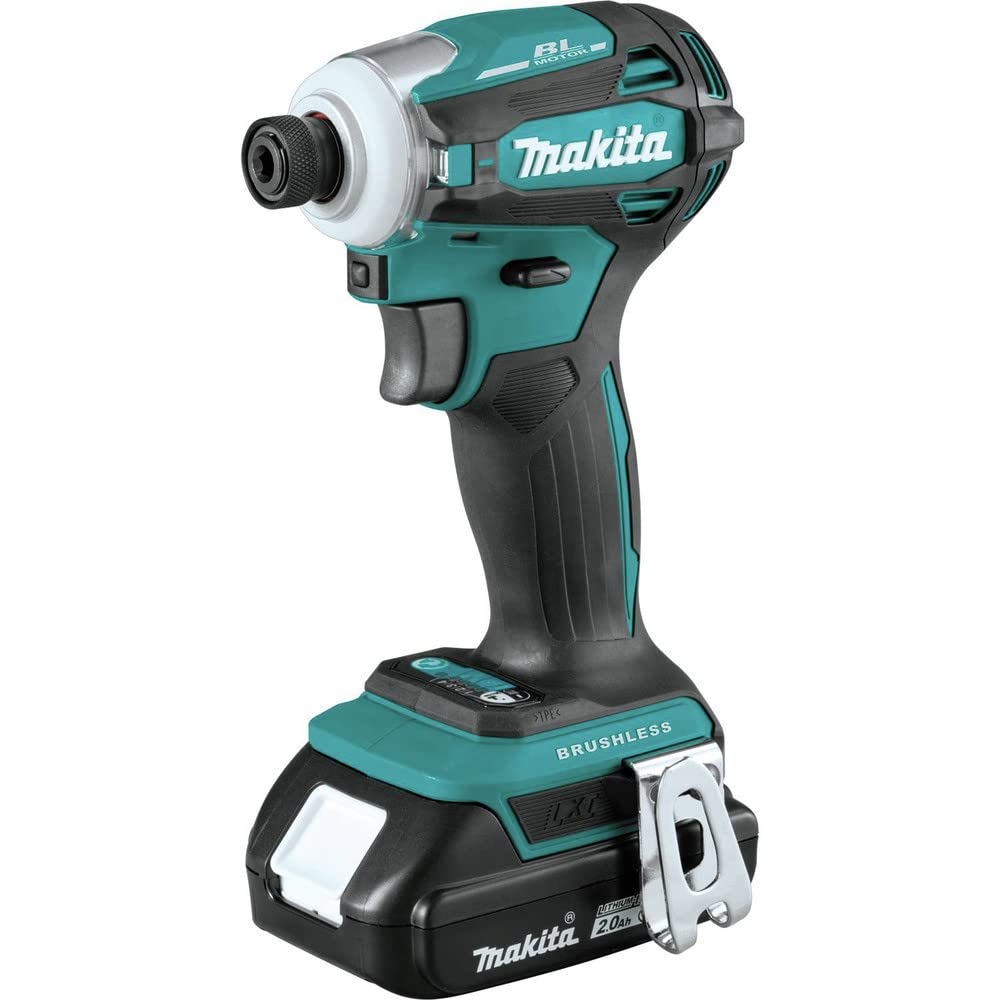 Makita XDT19R 18V LXT® Lithium-Ion Compact Brushless Cordless Quick-Shift Mode™ 4-Speed Impact Driver Kit (2.0Ah)