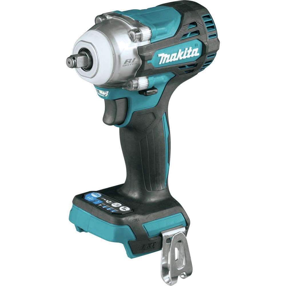 Makita XWT16Z 18V LXT® Lithium-Ion Brushless Cordless 4-Speed 3/8" Sq. Drive Impact Wrench w/Friction Ring Anvil, Tool Only
