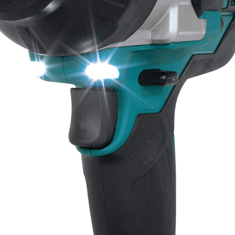 Makita XWT09Z LXT Lithium-Ion Brushless Cordless High Torque Hex Impact Wrench, 18V/7/16"