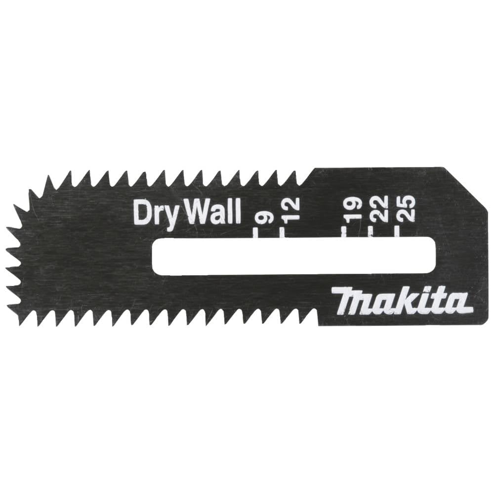 Makita B-49703 2-Pc 1-3/16" Durable High Carbon Steel Drywall Cut-Out Saw Blade
