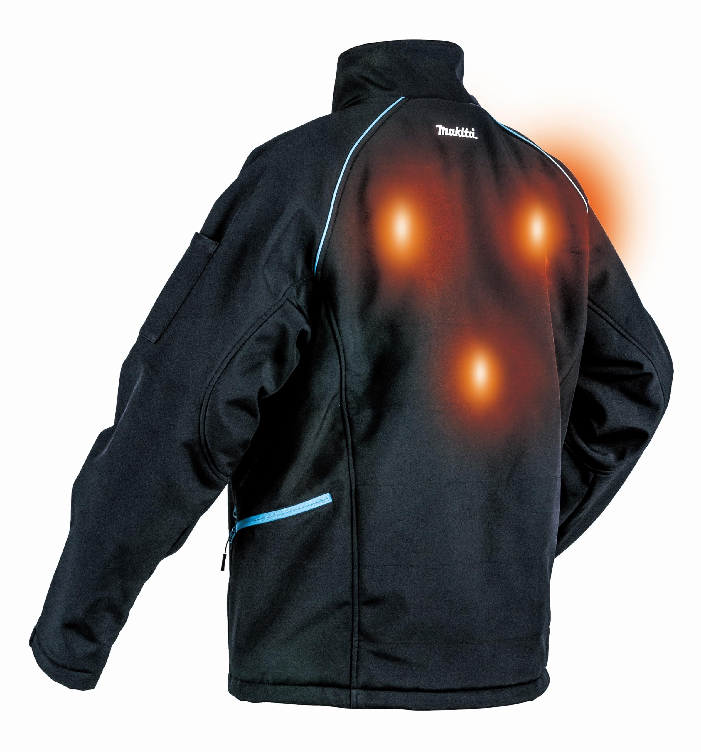 2265-makita-dcj205zm-18v-lxt-heated-jacket-only-black-m-medium-10.jpg Makita DCJ205ZM 18V LXT Heated Jacket, Only (Black, M), Medium