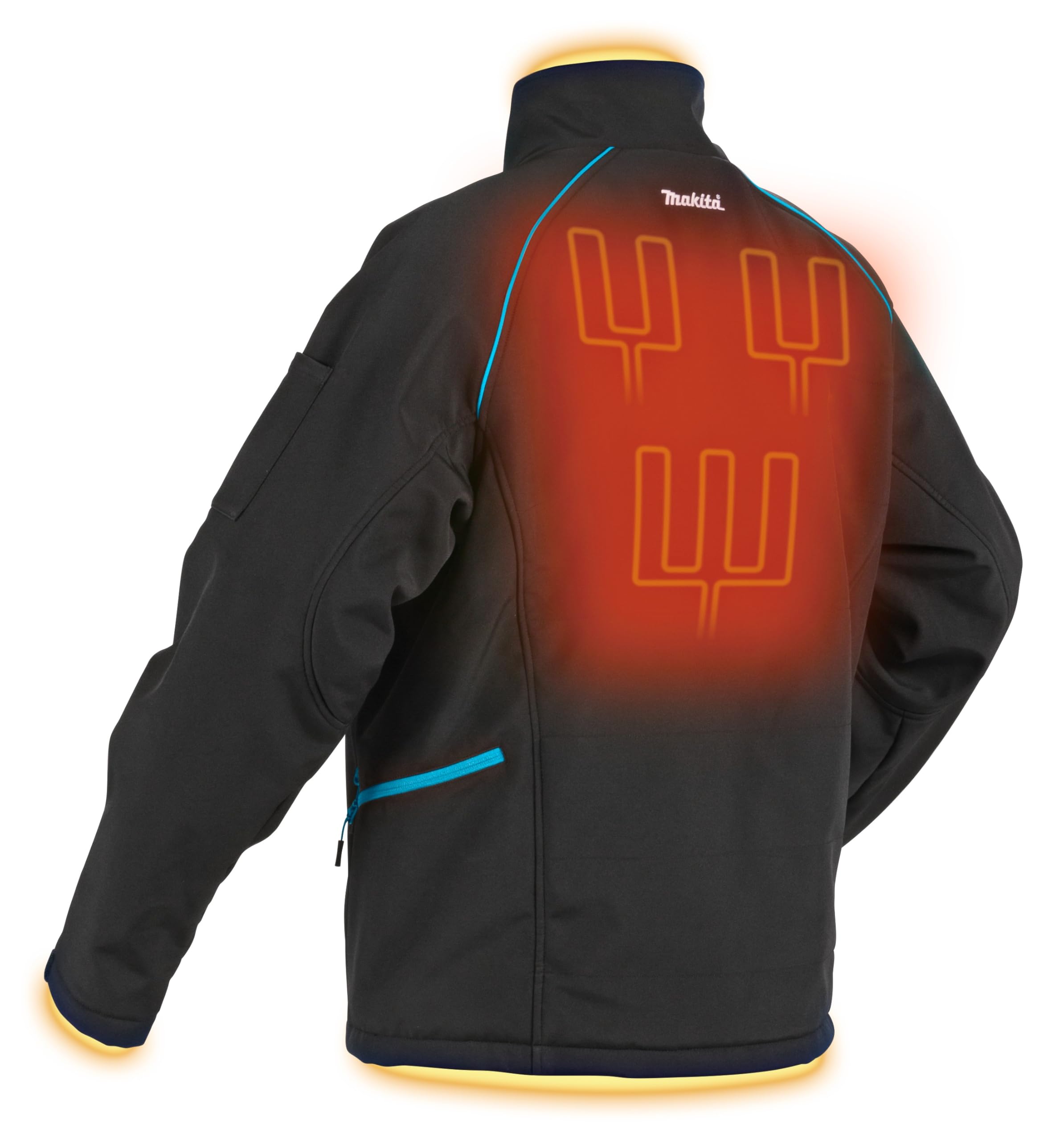 2265-makita-dcj205zm-18v-lxt-heated-jacket-only-black-m-medium-11.jpg Makita DCJ205ZM 18V LXT Heated Jacket, Only (Black, M), Medium